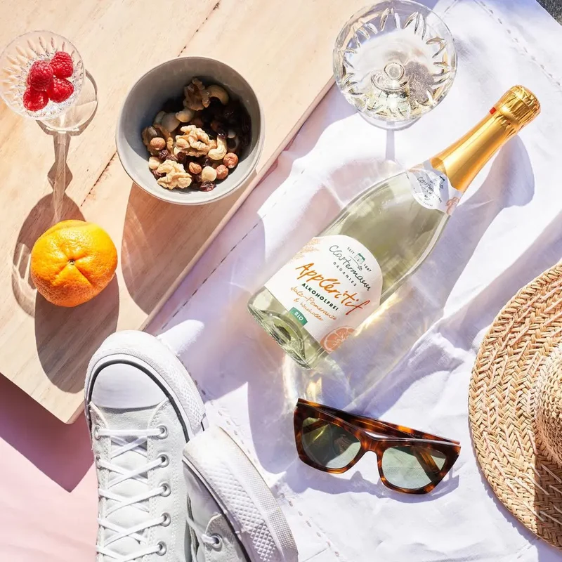 Clostermann - Appléritif Salz-Pomeranze & Wacholder - alkoholfreie Alternative zu Sekt