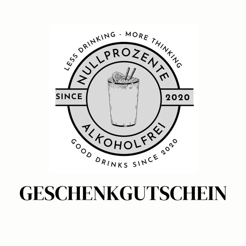 Alkoholfreie Geschenkgutscheine