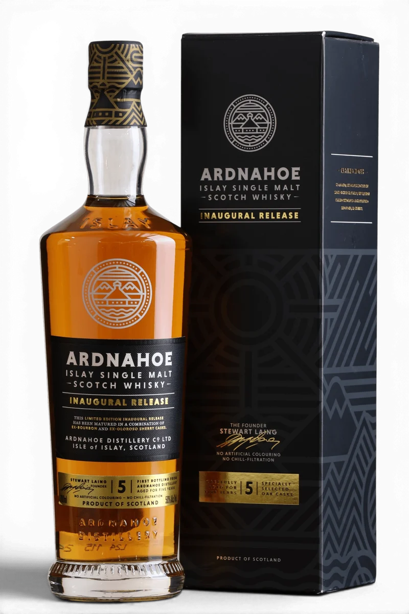 Ardnahoe 5 Year Old Inaugural Release Single Malt Scotch Whisky | 70cl, 50% ABV