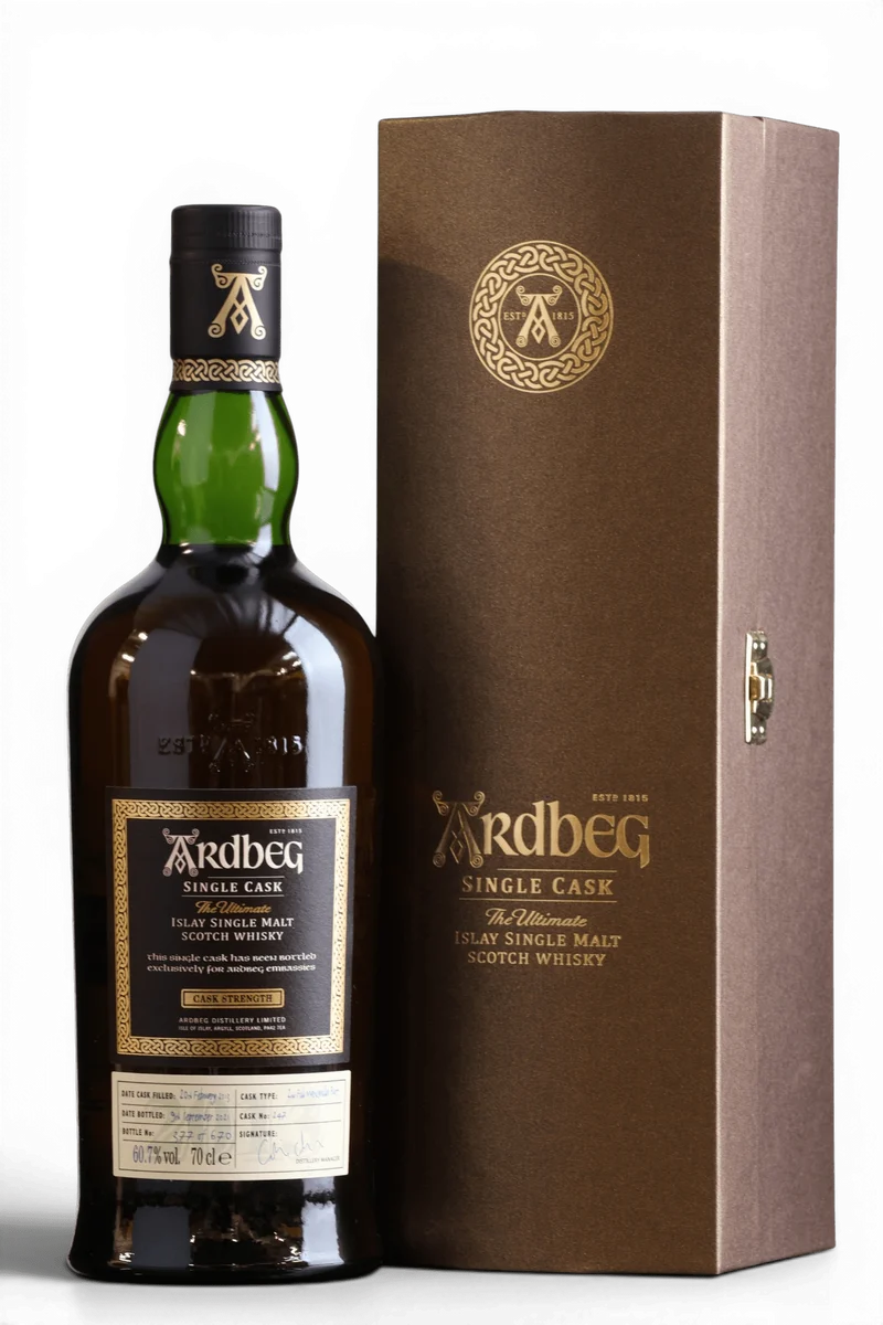 Ardbeg 8 Year Old 2013 | Single Cask No.247 | Ardbeg Embassy Exclusive | 70cl, 60.7% ABV