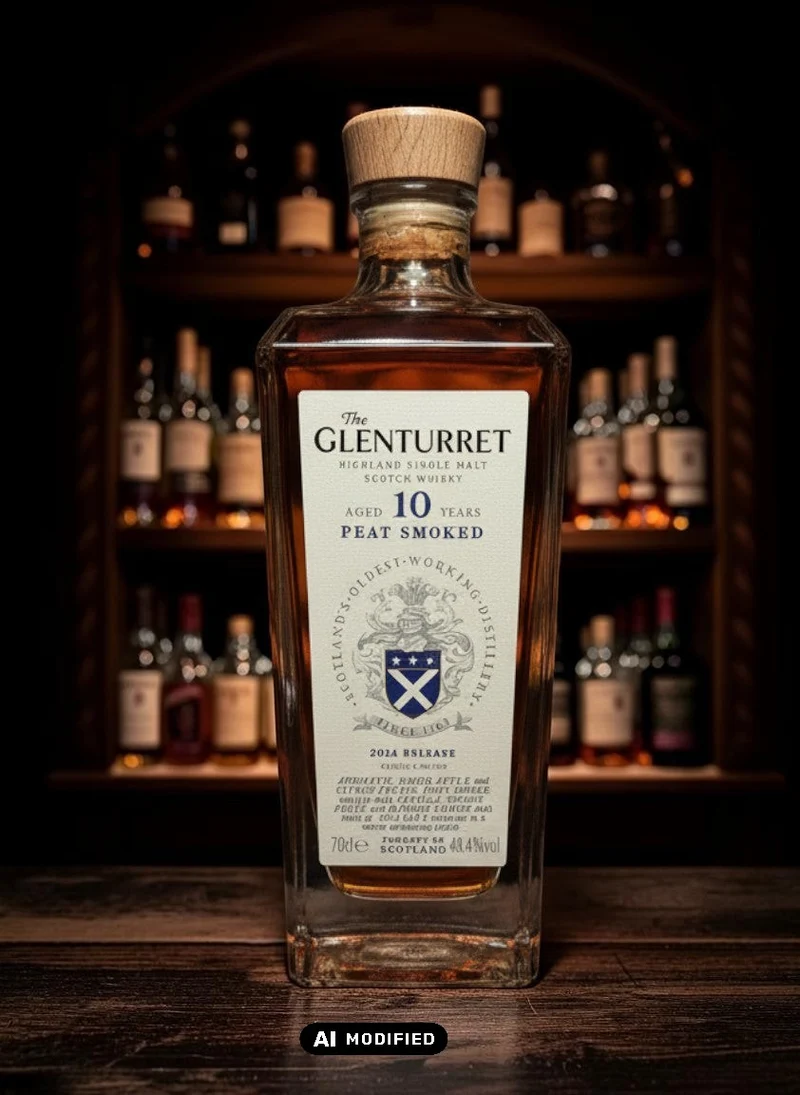 Glenturret - 10 Years - Peat Smoked 2024 - Highland - 0.7L