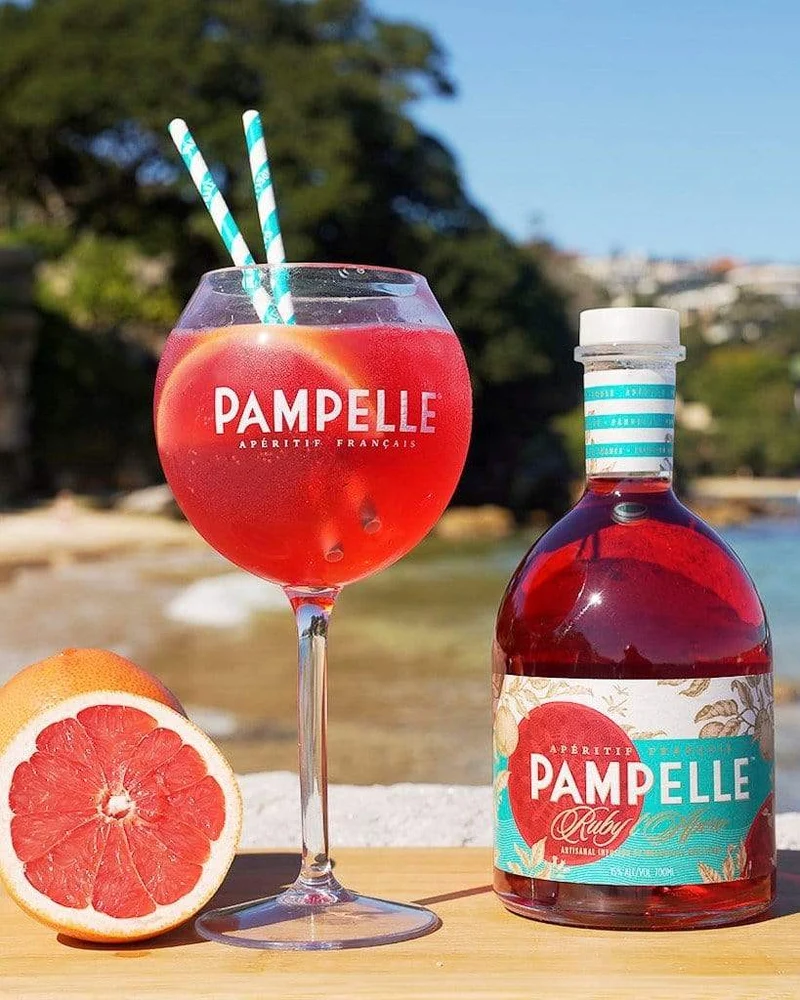 Pampelle Ruby L'Apéro inkl. Glas