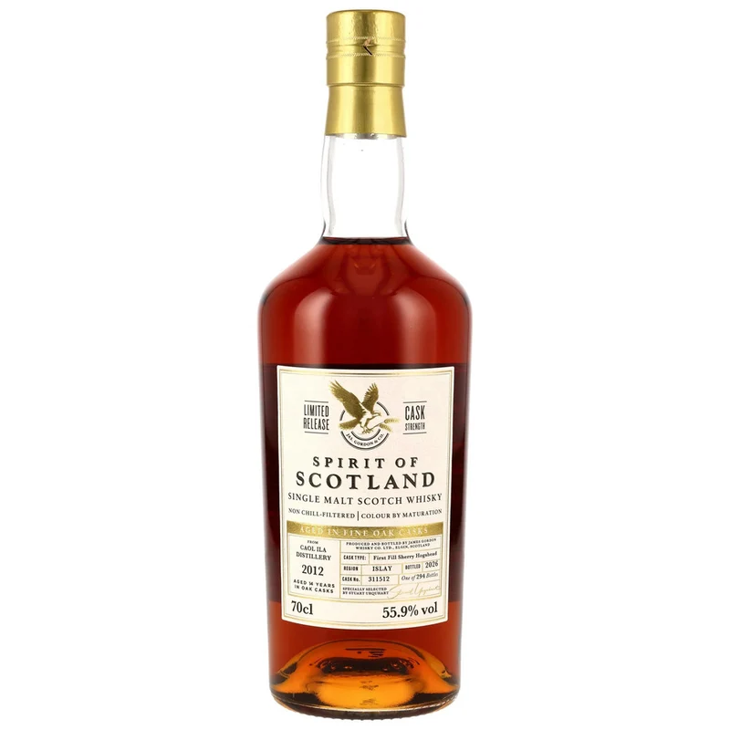 Caol Ila 14 Jahre 2012/2026 - Gordon & MacPhail - 1st Fill Sherry Hogshead - #311512 55,9% 0,7l