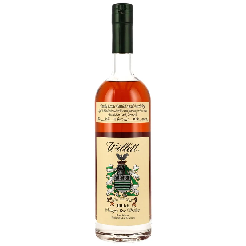 Willett 4 Jahre - Family Estate Rye Whiskey - 54,8% 0,7l