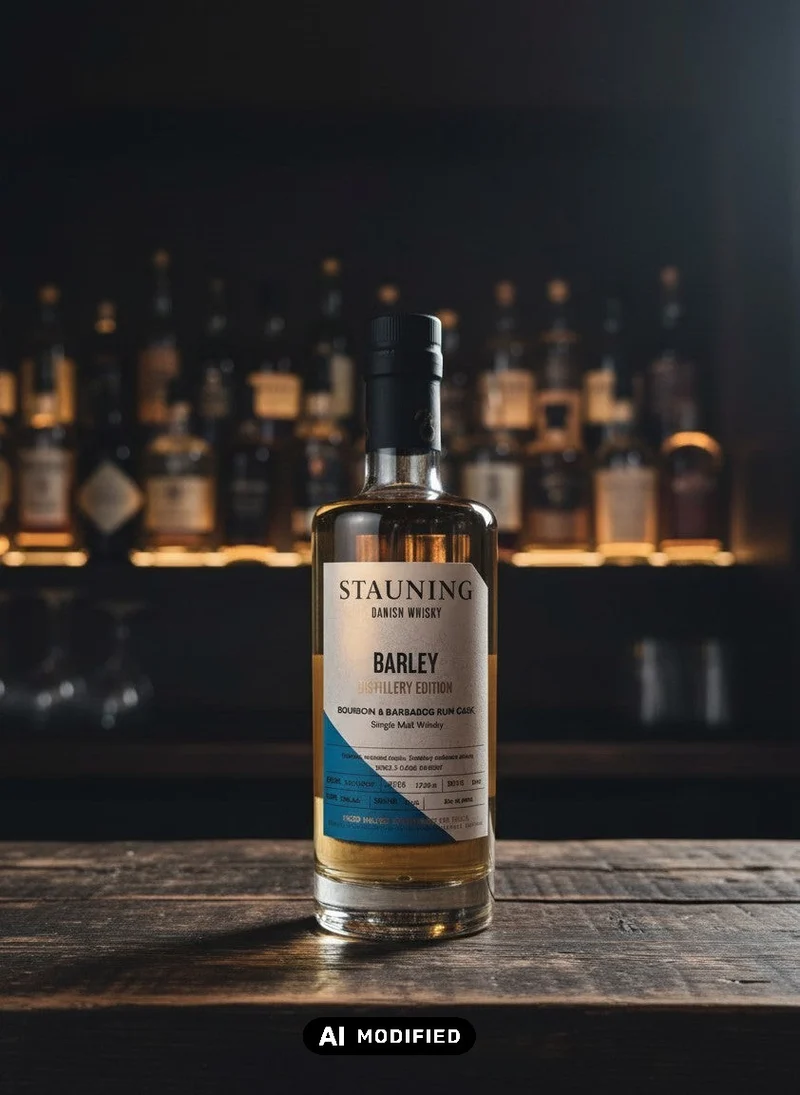 Stauning - Barley - Bourbon & Barbados Rum Cask - Distillery Edition - 0.35L