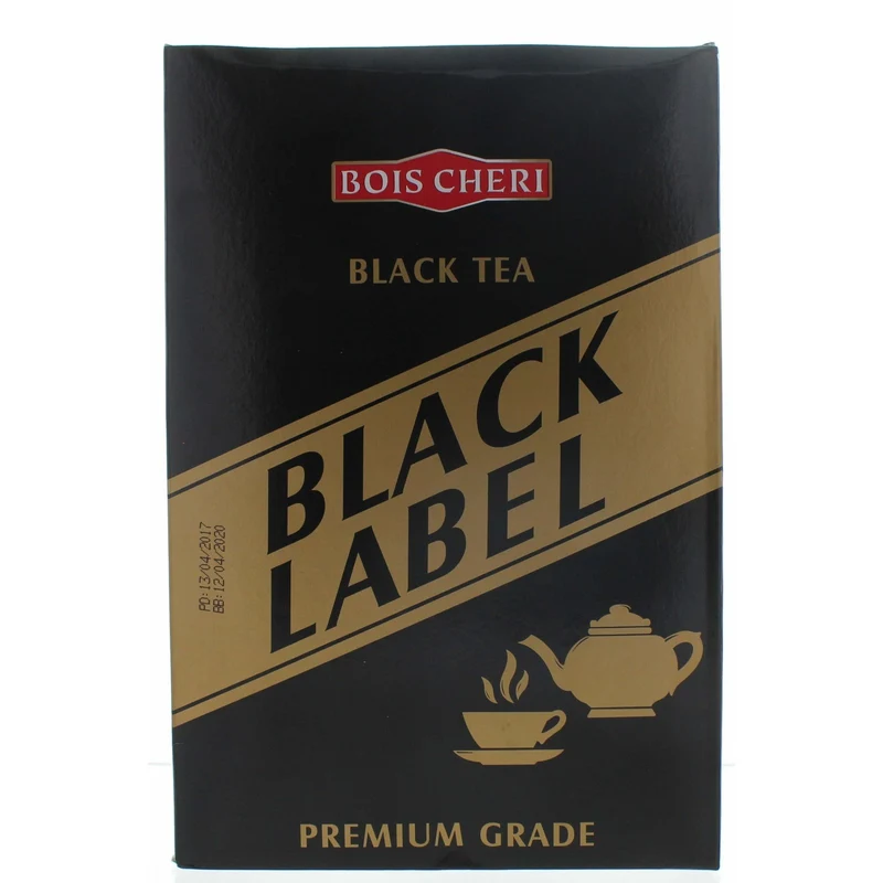 Bois Cheri Black Label - loser Schwarztee (500g)