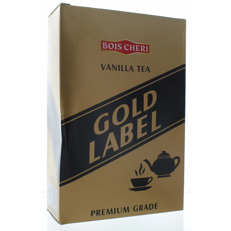 Bois Cheri Gold Label - Vanille Geschmack - loser Schwarztee (500g)
