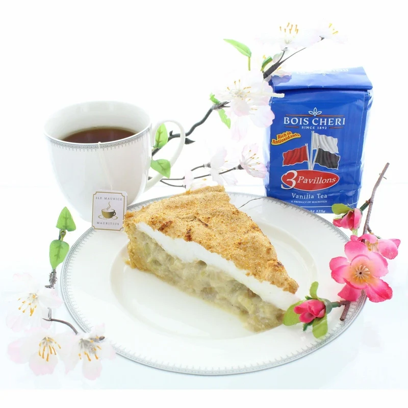 Bois Cheri Trois Pavillons - Vanille Geschmack - loser Schwarztee (125g)