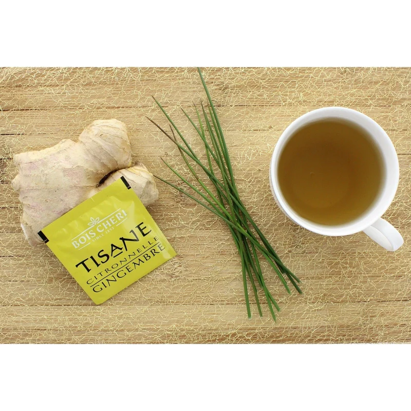 Bois Cheri Kräutertee mit Zitronengrass & Ingwer (35g - 25 Beutel)