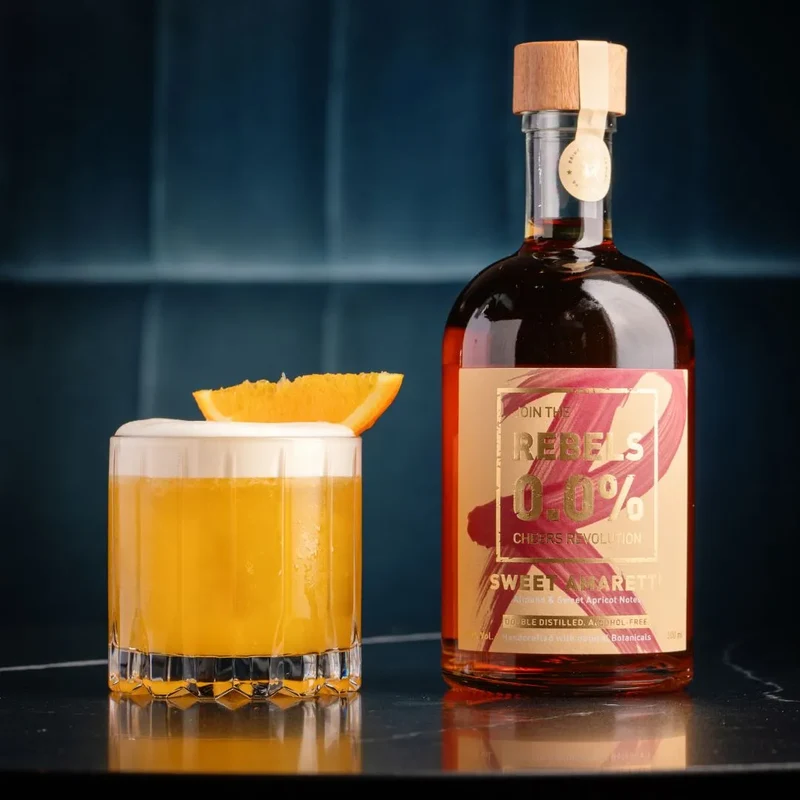 Rebels 0,0% - Sweet Amaretti - alkoholfreie Alternative zu Amaretto