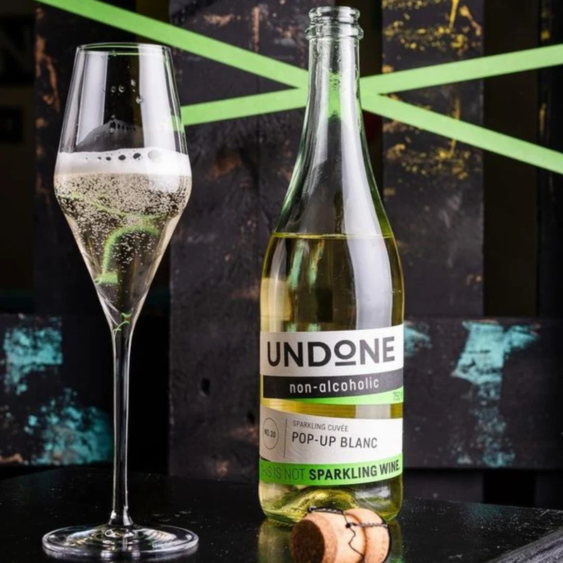 Undone No. 20 - Pop Up Blanc - Alkoholfreie Alternative zu Sekt