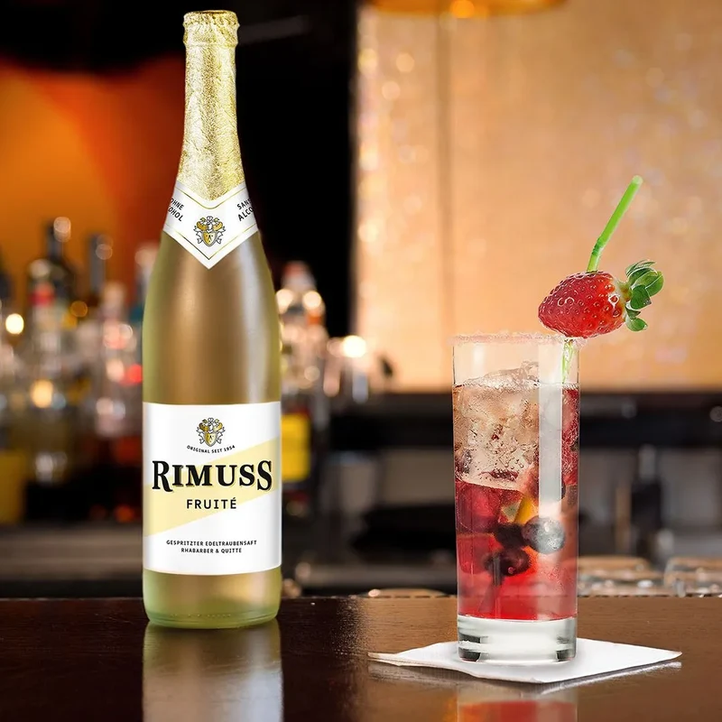Rimuss - Fruité Edeltraubensaft ohne Alkohol - alkoholfreier Traubensaft