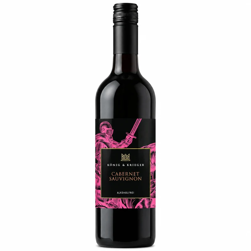 König & Krieger - Cabernet Sauvignon alkoholfrei - Wein alkoholfrei