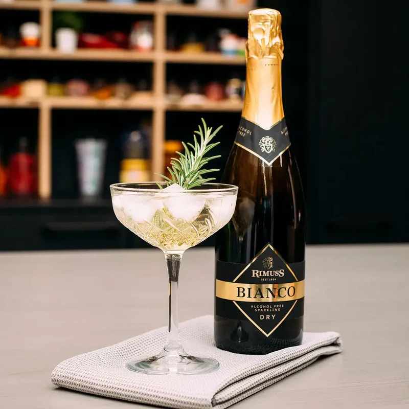 Rimuss - Bianco Sparkling Dry ohne Alkohol