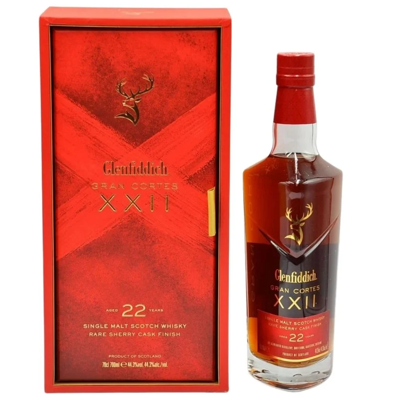 Glenfiddich 22 Jahre Gran Cortes XXII 44,3% 0,7l