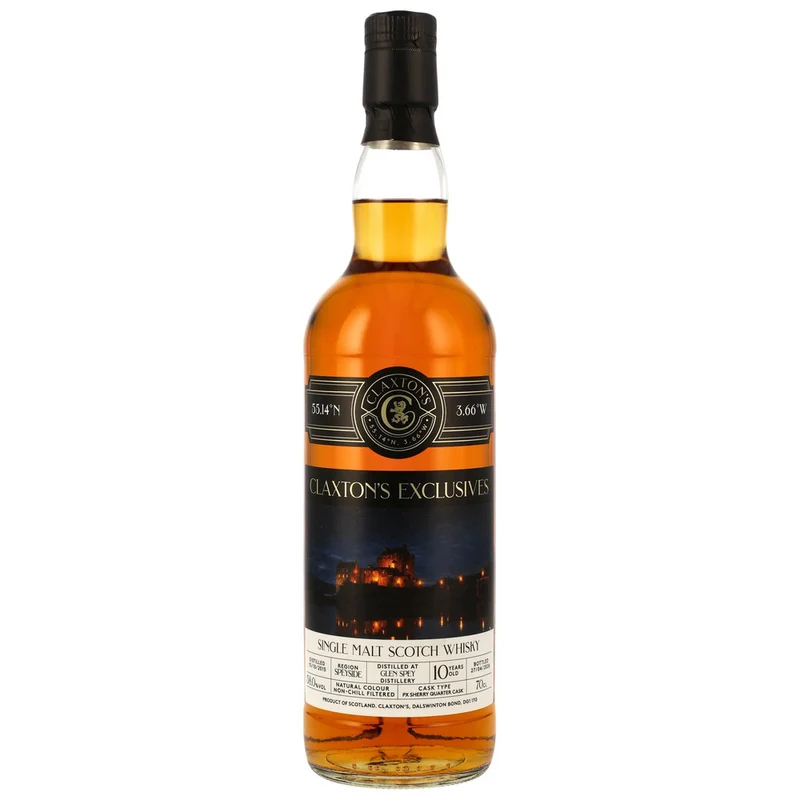 Glen Spey 10 Jahre 2015/2026 - Claxton's - PX Sherry Quarter Cask 58,0% 0,7l