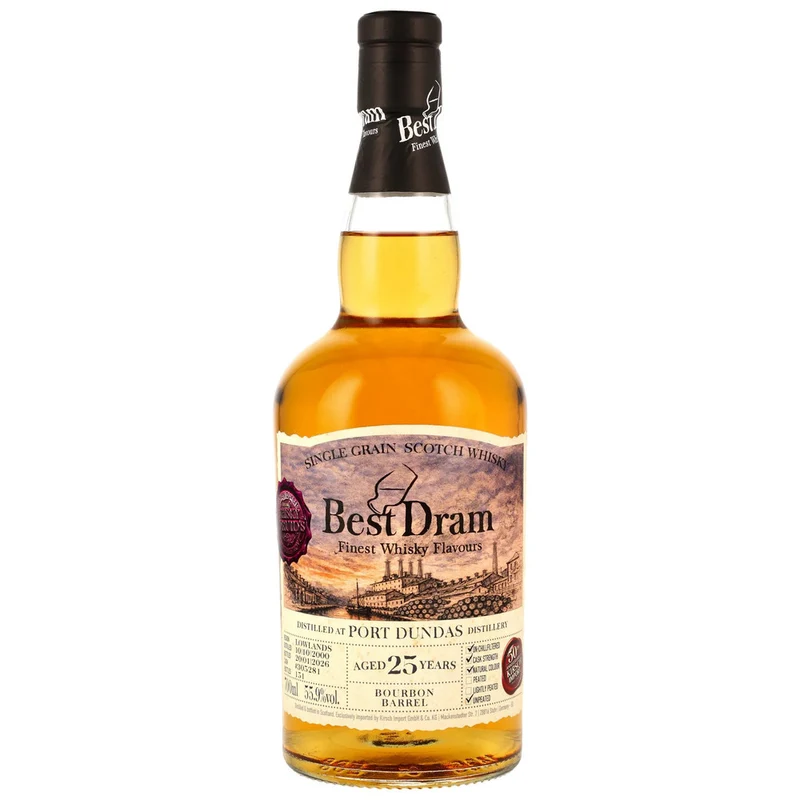 Port Dundas 25 Jahre 2000/2026 - Best Dram - Barrel ASB - #305281 55,9% 0,7l