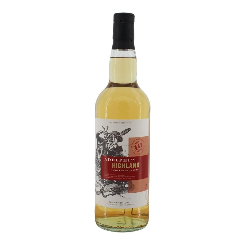 Clynelish 10 Jahre Adelphi Highland Regional Batch #2 Ex-Bourbon 46% 0,7l