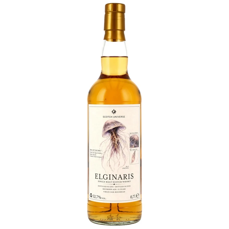 ELGINARIS Glen Elgin 15 Jahre 2011/2026 - Scotch Universe - 52,7% 0,7l