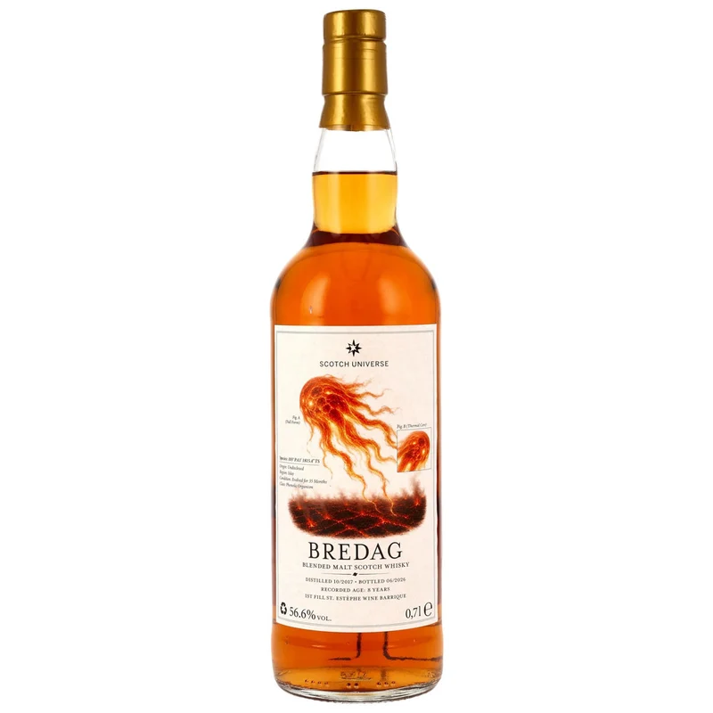 BREDAG Scotch Universe 8 Jahre 2017/2026 - 56,6% 0,7l