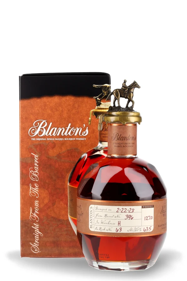 Blanton's Straight From Barrel Whiskey 63.2% vol. 0.7l