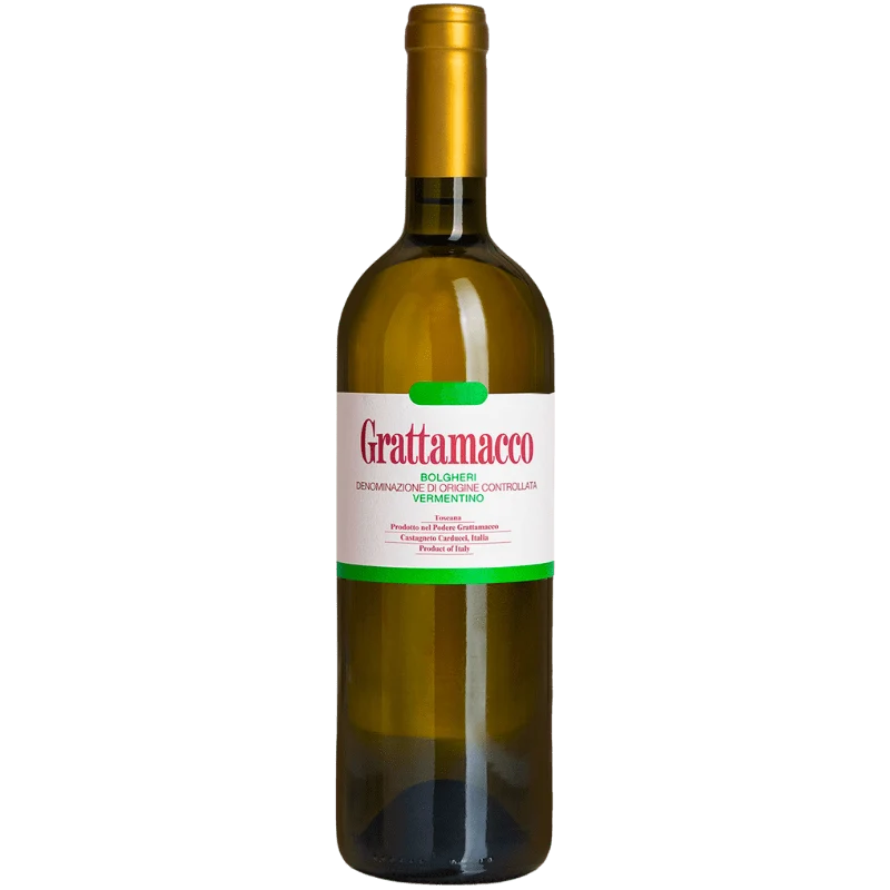 Grattamacco Bianco Bolgheri DOC Vermentino BIO