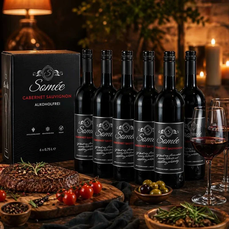 Somée Cabernet Sauvignon entalkoholisiert – alkoholfreier Rotwein