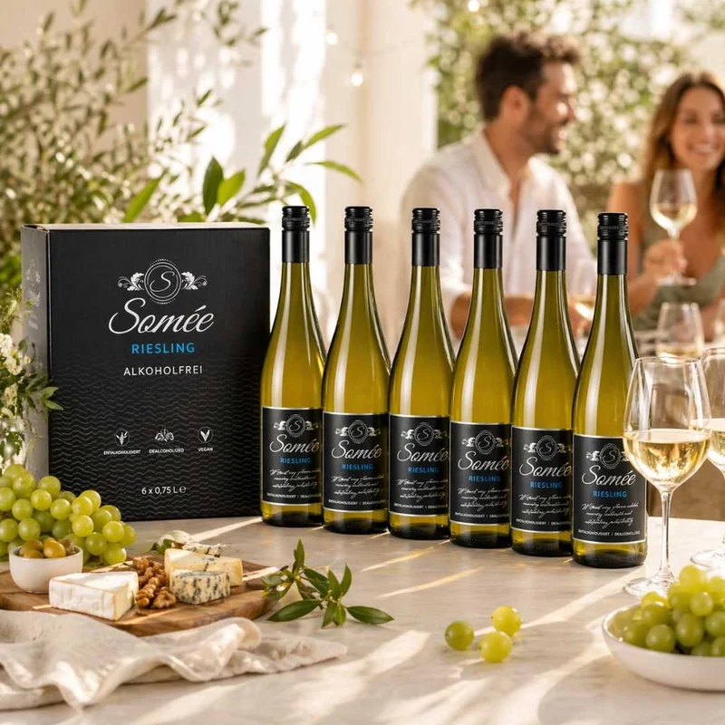 Somée Riesling entalkoholisiert – alkoholfreier Weißwein