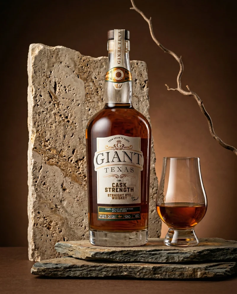 Giant Straight Cask Strength Straight Rye 60% (mindesten 3 Jahre gereift)