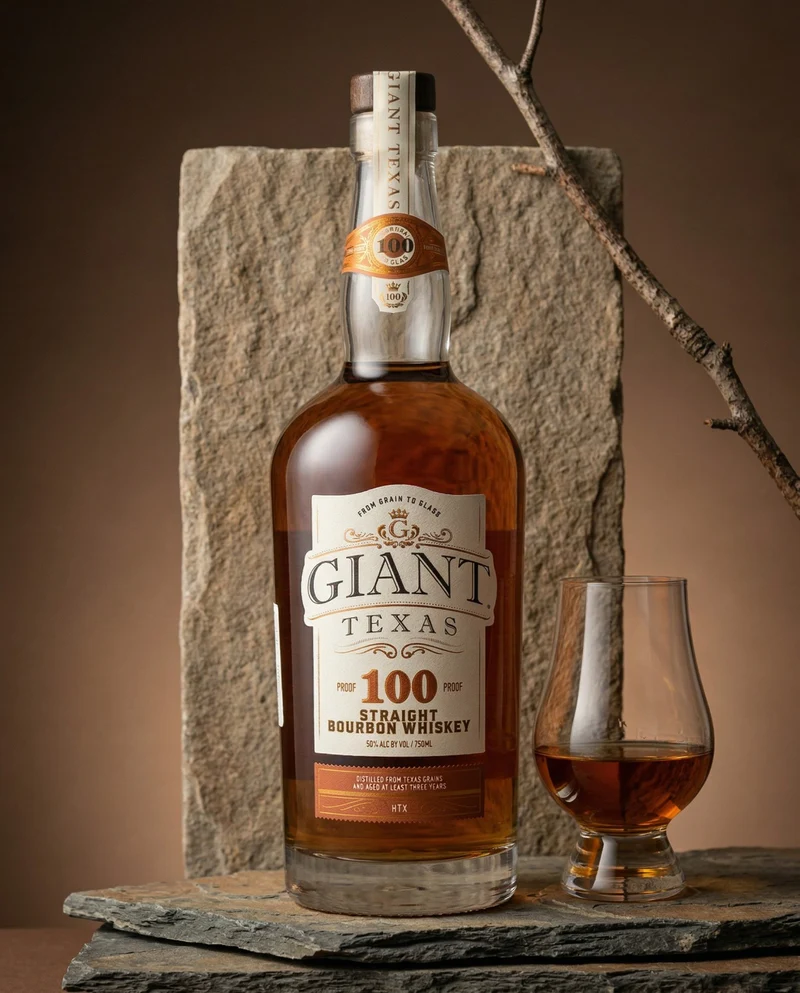 Giant Straight Bourbon 50%