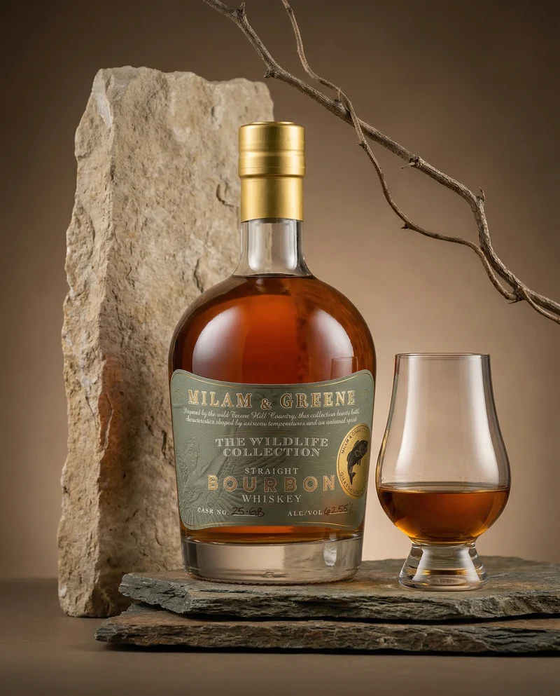Milam & Greene Wildlife Guadalupe Bass Bourben Cask 62,55%