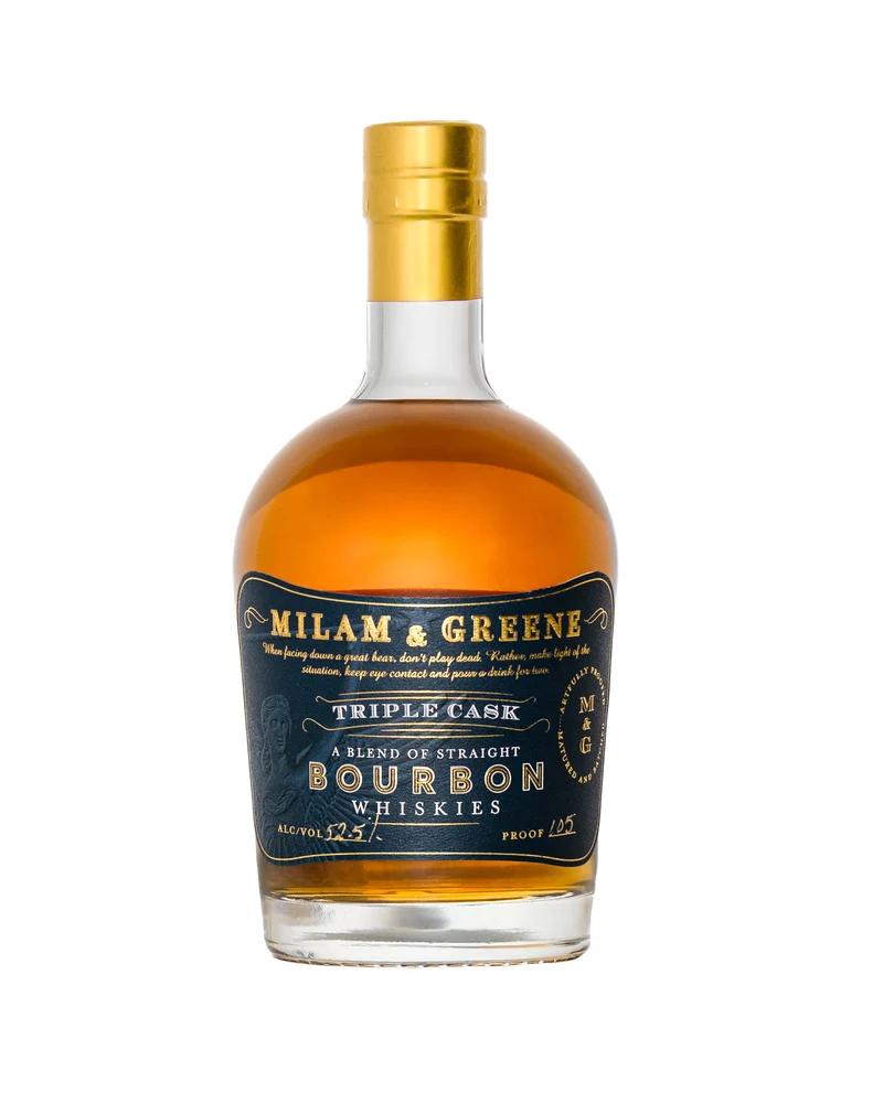 Milam & Greene Triple Cask Blend of Streaight Bourbon 52,5 %