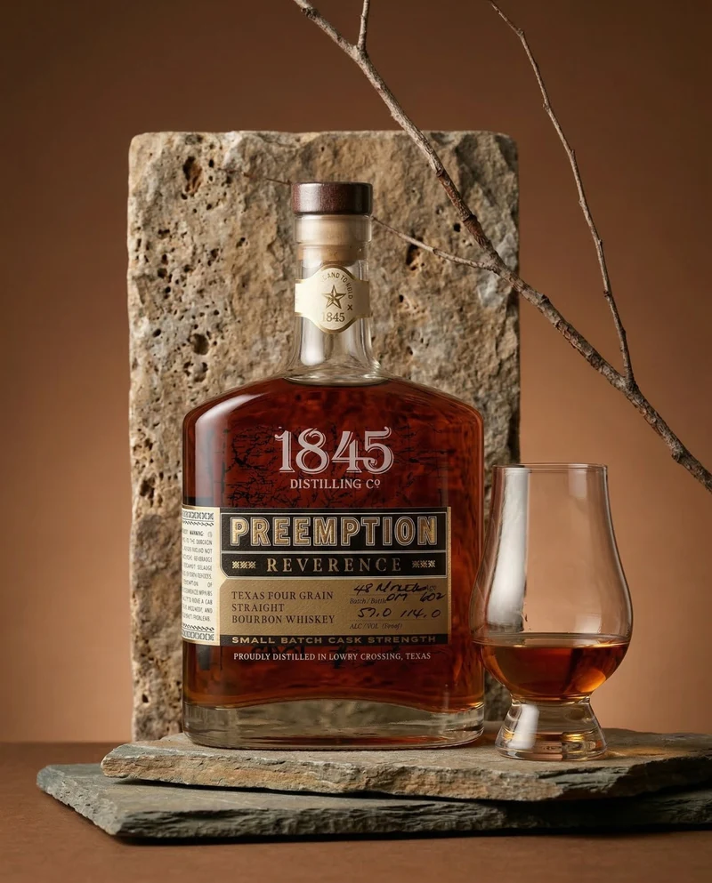 1845 Preemption - Reverenz four Grain Bourbon 57%