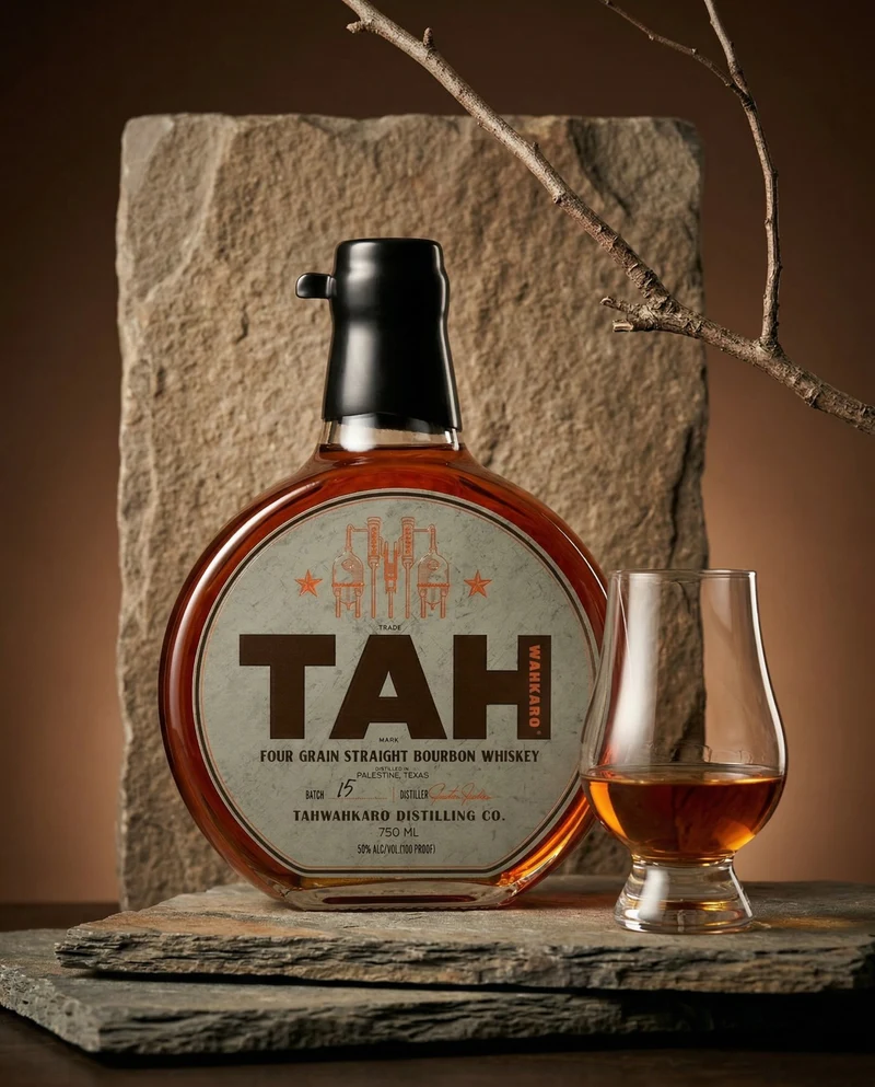 Tahwahkaro four Grain Bourbon 50%