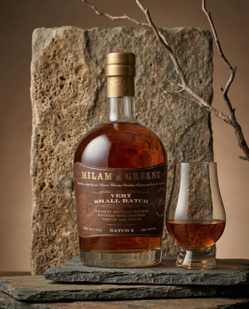 Milam & Greene Very Small Batch Straight Bourbon French Oak Finish 54% Batch 2