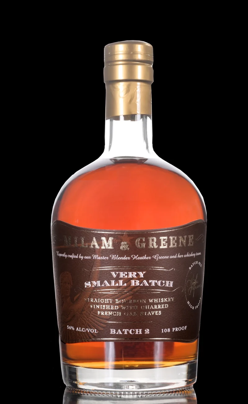 Milam & Greene Very Small Batch Straight Bourbon French Oak Finish 54% Batch 2