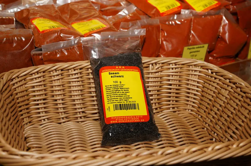 Sesam schwarz ungeschält
