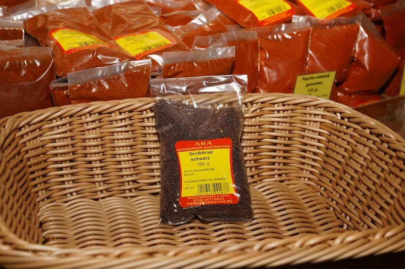 Senfkörner schwarz