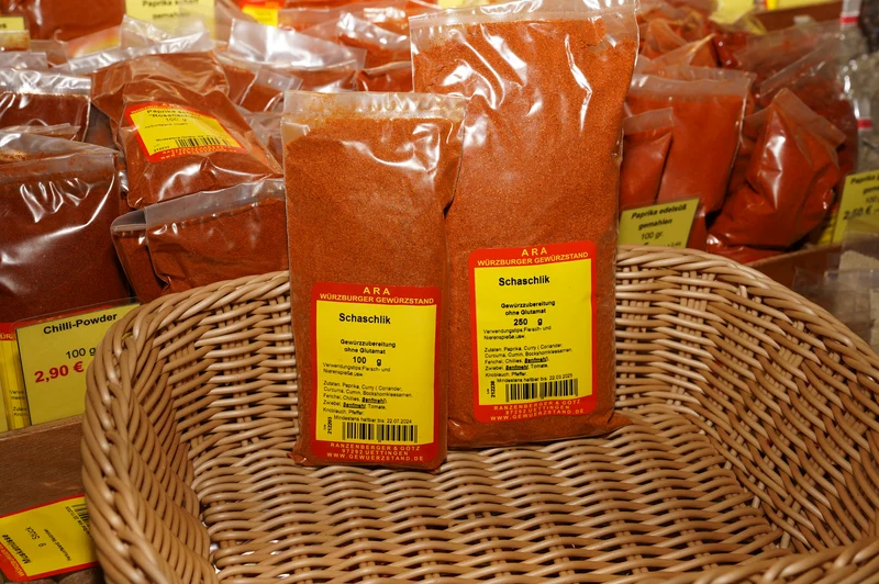 Schaschlikgewürz ohne Glutamat