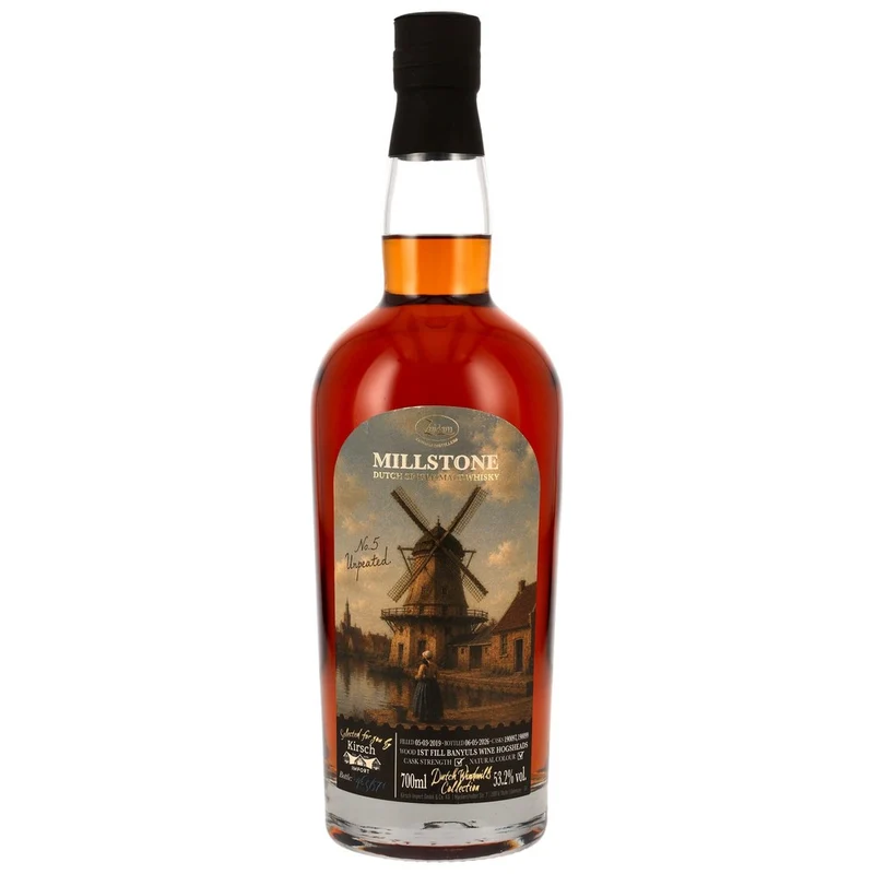 Millstone 7 Jahre 2019/2026 - Unpeated - 1st Fill Banyuls Casks - 53,2% 0,7l