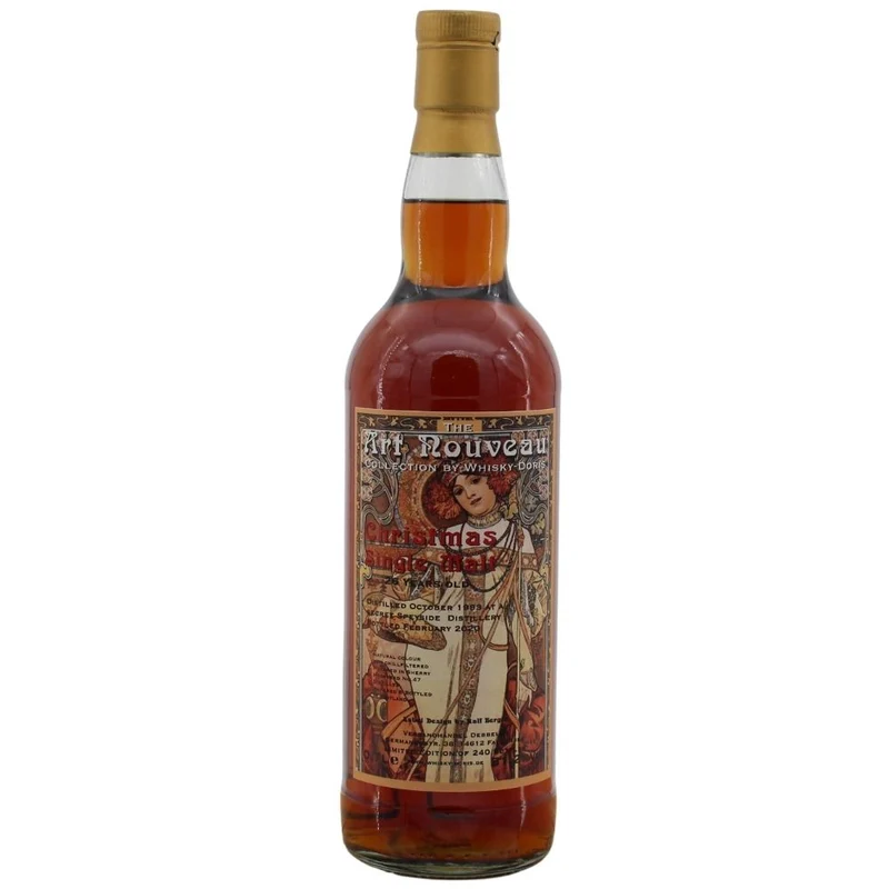 Secret Speyside Christmas 26 Jahre 1993/2020 Whisky-Doris Art Nouveau 51,2% 0,7l