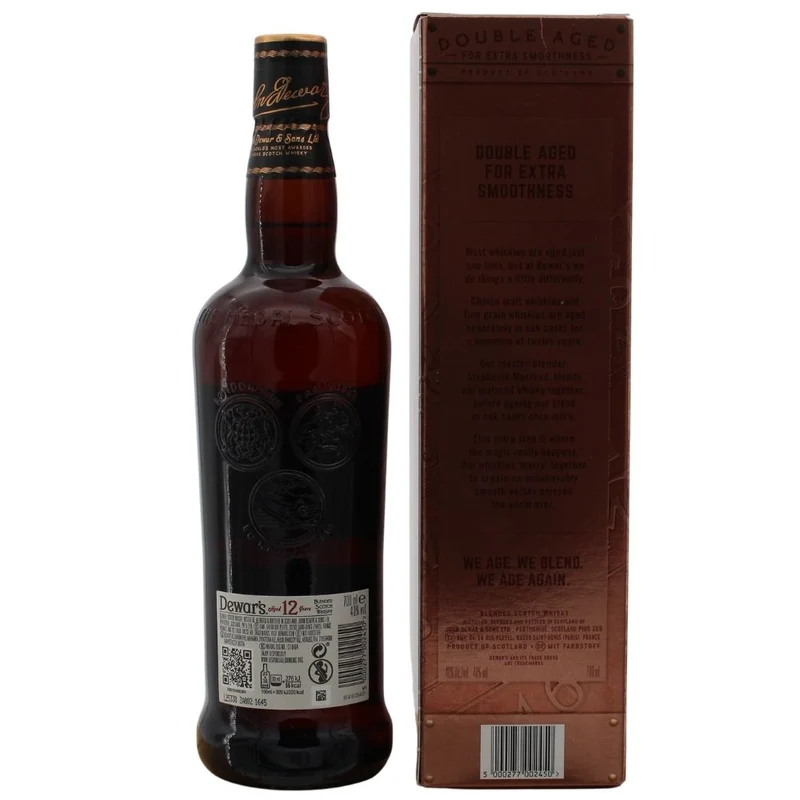 Dewars 12 Jahre Double Aged 40% 0,7l