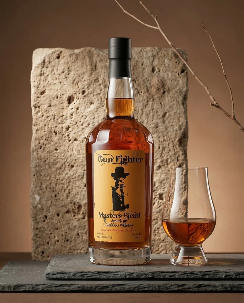 Gun Fighter Master Blend Bourbon-Single Malt 50%