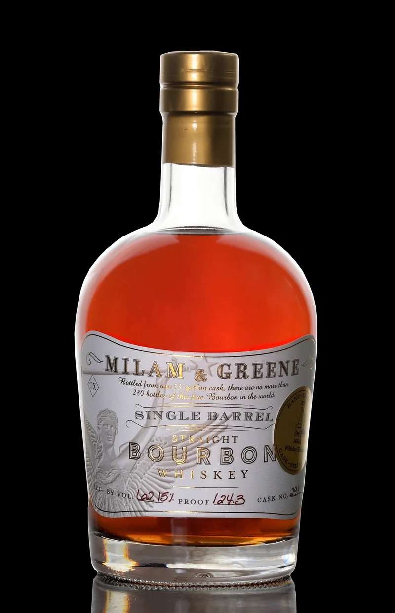 Milam & Greene Single Barrel Straight Bourbon Cask Strenght 62,15%