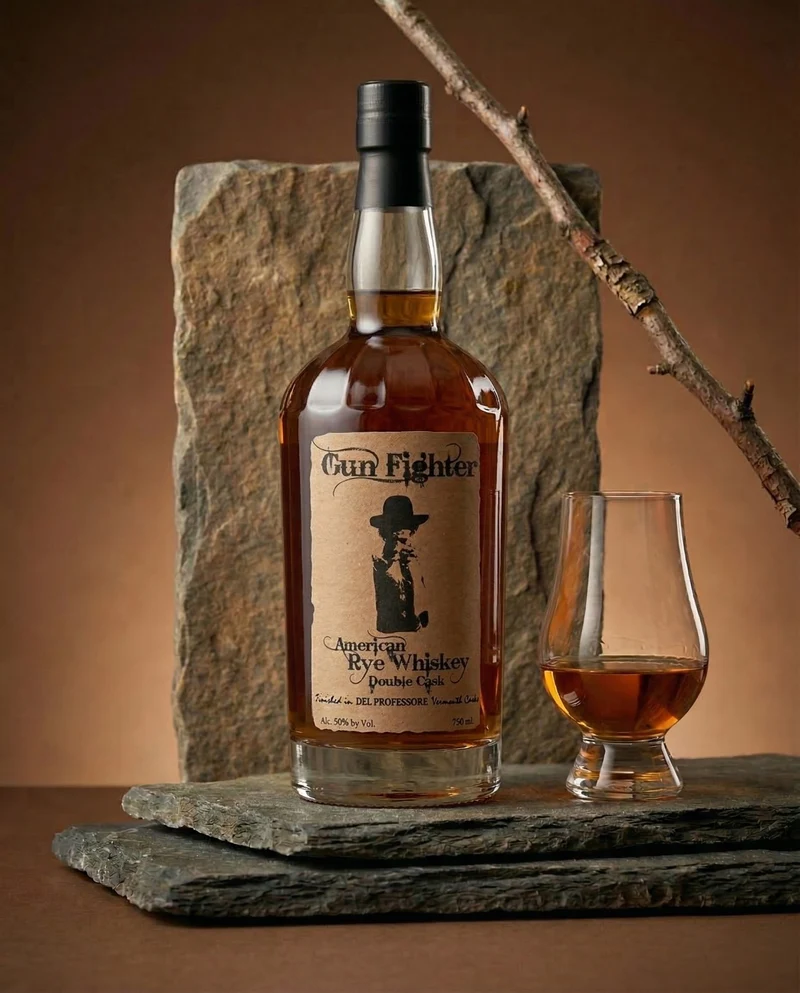Gun Fighter American Rye 50% Del Profesore Vermouth finish