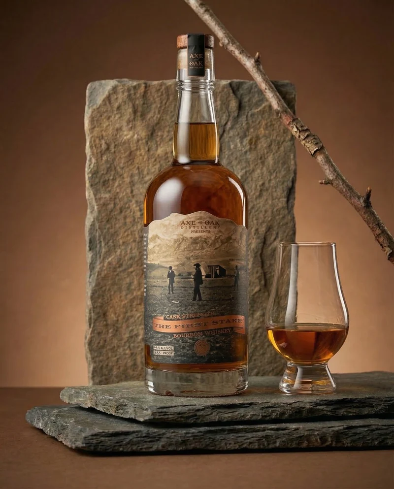Axe and the Oak Cask Strength Bourbon 54,4%