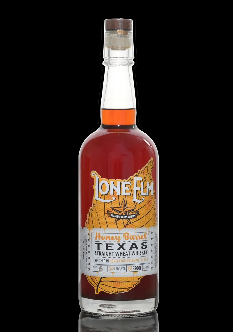 Lone Elm Straight Wheat Honey Barrel Finish 54%