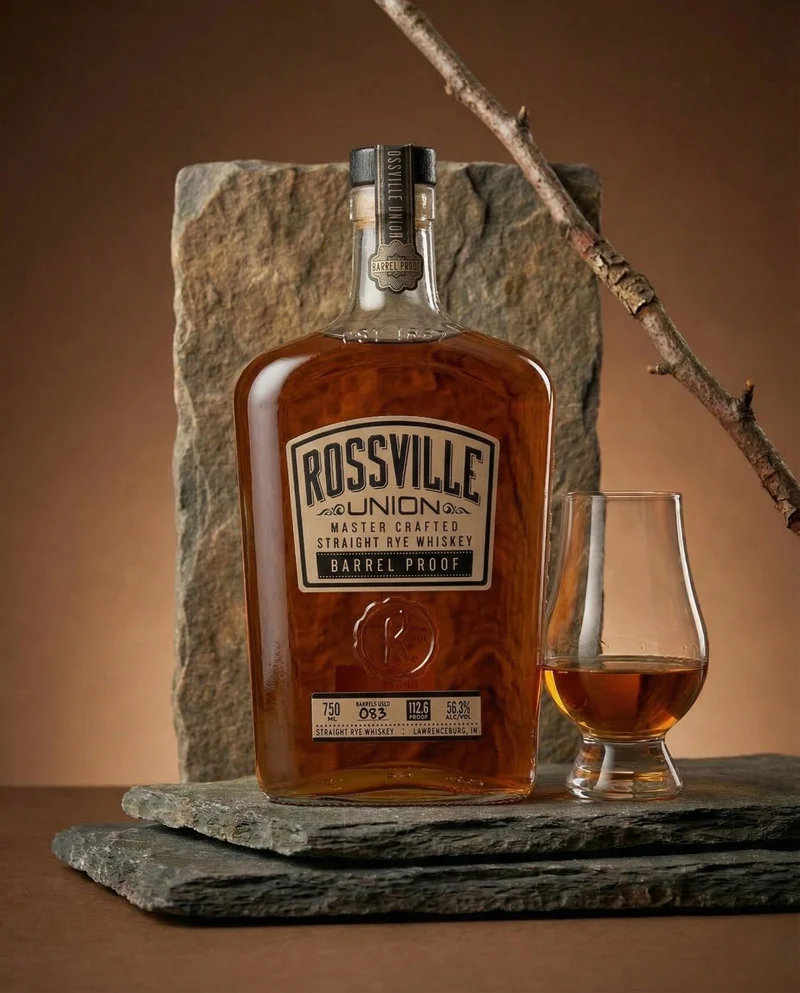 Rossville Union Straight Rye Barrel proof 56,3%