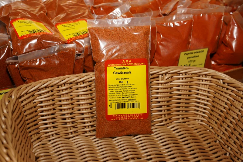 Tomatengewürzsalz ohne Glutamat