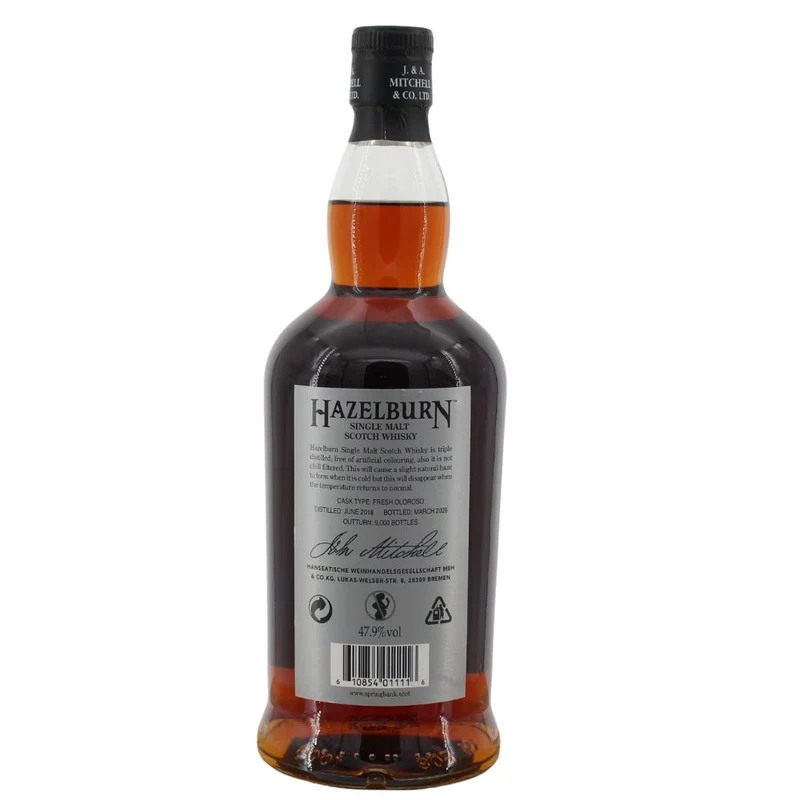 Hazelburn 7 Jahre 2018/2026 47,9% 0,7l
